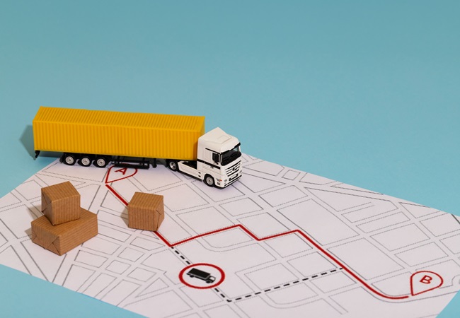 Como funciona o transporte de carga seca?